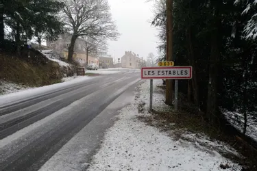 Haute-Loire : la neige tombe depuis ce matin en altitude