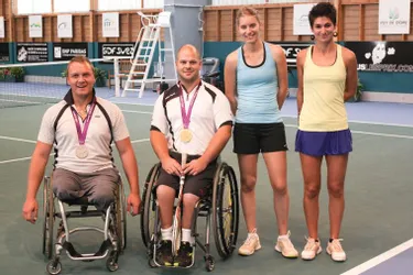 Le tennis fauteuil s’est mieux fait connaître lors de l’ITF GDF Suez Clermont-Auvergne