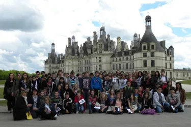 Les collégiens à Blois et à Chambord