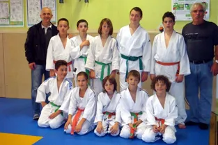 Le Ryu judo sud Corrèze au tournoi benjamins de la Creuse
