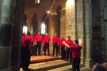 Des choristes basques à l’église