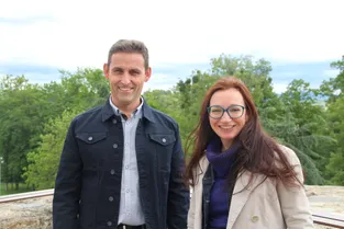 Rachel Bournier et Marc Ménager, candidats DVG aux Départementales pour le canton des Monts du Livradois (Puy-de-Dôme)