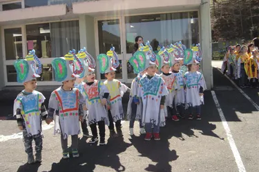 L’école de La Jaloustre a fait son carnaval