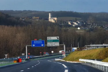 L'autoroute A89 est partiellement fermée suite à un éboulement à Périgueux