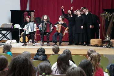 La semaine de la musique à l’école a été célébrée, hier, à Liginiac