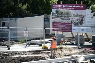 Reprise ralentie sur les grands chantiers à Clermont-Ferrand