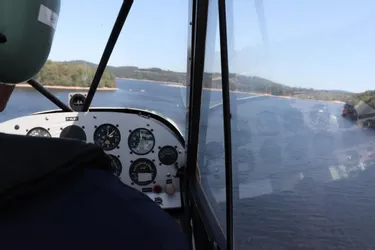 Deux hydravions d’un aéro-club basé à Biscarrosse se sont posés sur le lac