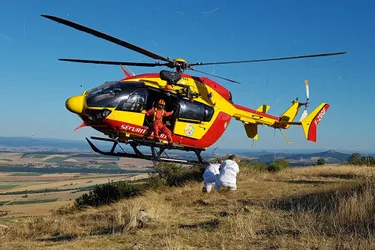 Un parapentiste se blesse lors d'une chute au puy de Saint-Sandoux (Puy-de-Dôme)