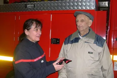 Les pompiers rendent hommage au caporal Louis Taurand