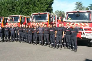 Feux de forêt: les pompiers puydômois de retour des Pyrénées-Orientales