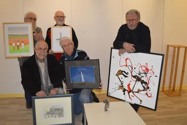 Cinq amis peintres veulent créer un collectif d'artistes à Marsac-en-Livradois