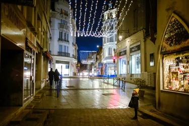 Les illuminations de Noël à Montluçon (Allier) en images
