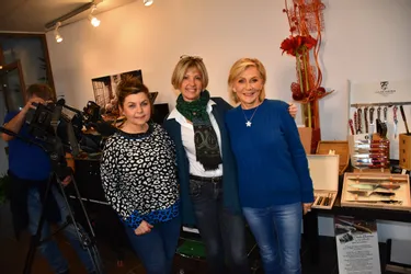 Goûtez-voir d'Odile Mattei en tournage chez Claudine Dozorme à La Monnerie-le-Montel avec la chef Marlène Chaussemy