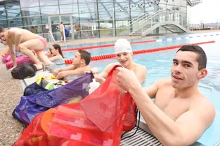 Pas de vacances pour le pôle France handisport natation