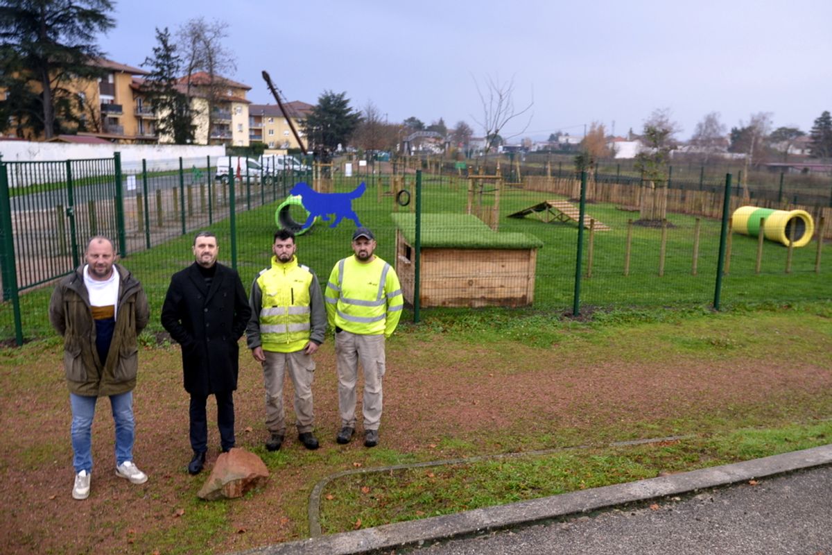 Un caniparc créé dans le secteur Bousson au Coteau - Le Pays Roannais