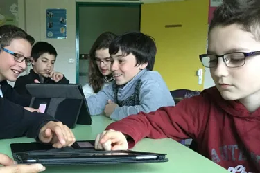 Le projet numérique des collégiens à Paris