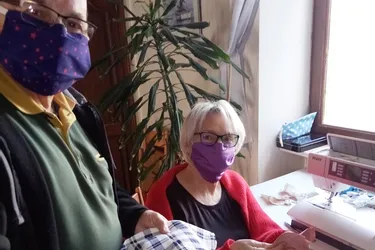 Les masques des couturières de Charmes (Allier) vont être distribués aux habitants à partir du jeudi 7 mai
