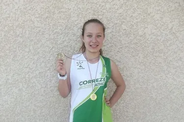 Marie Maugein, 12 ans, championne départementale en athlétisme