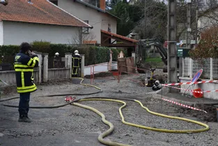 Une conduite de gaz percée lors de travaux à Sainte-Florine