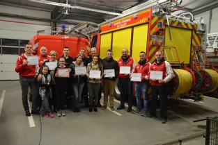 Des éducateurs formés aux premiers secours par les pompiers
