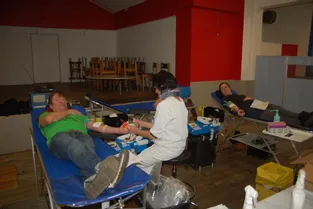 Trente-huit donneurs à la collecte de sang