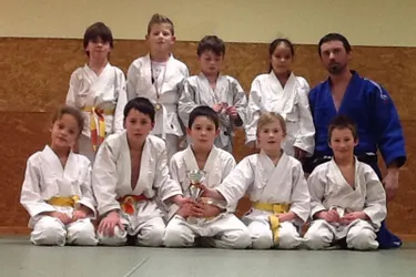 Les jeunes judokas en forme
