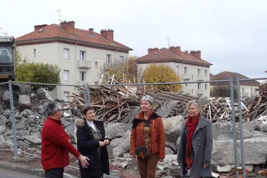 Les anciens logements SNCF démolis