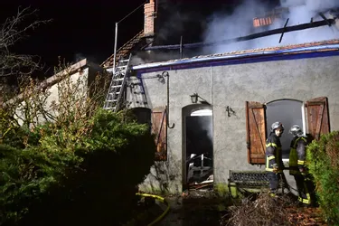 Après l'incendie d'une maison à La Chapelle-aux-Chasses (Allier), une cagnotte lancée pour aider la propriétaire