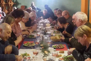 Le CCAS a offert un Noël gourmand à plus de quarante convives