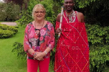 L’association Massaï Horizon invitée au Petit théâtre impérial. Témoignage du Massaï Lekatoo