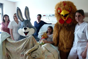 Les enfants hospitalisés ont fêté Pâques