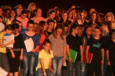 Les Rencontres musicales des collèges du bassin de Montluçon ont fait halte à l’Agora