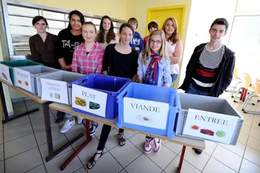 Douze collèges du département luttent avec succès contre le gaspillage alimentaire