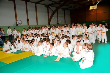 150 jeunes judokas sur les tatamis