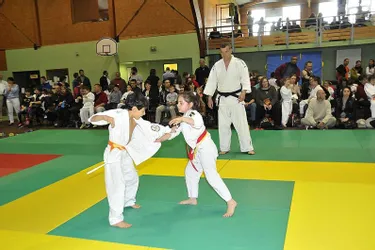 130 jeunes judokas sur le tatami