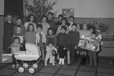 De 1945 à 2005, les Noëls des années en "5" à Aurillac