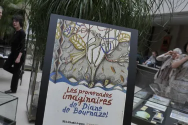Diane de Bournazel expose ses livres d'artistes jusqu’au 30 mai à la médiathèque