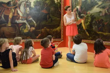 Initier les enfants à l'art au musée Roger-Quilliot