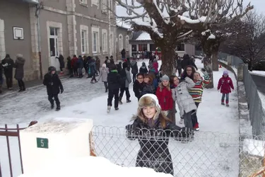 La neige fait le bonheur des enfants