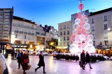 Allier : les illuminations de Noël à Vichy en chiffres et en images