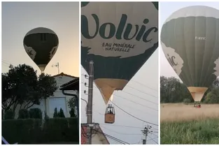Six montgolfières ont survolé Riom à basse altitude jeudi dans la soirée : une scène insolite, mais rien d'anormal