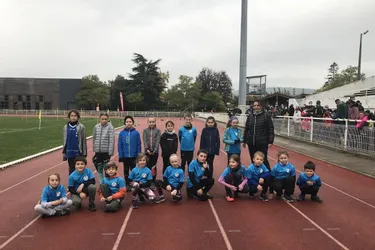 Les jeunes athlètes de Saint-Georges-de-Mons (Puy-de-Dôme) en compétition