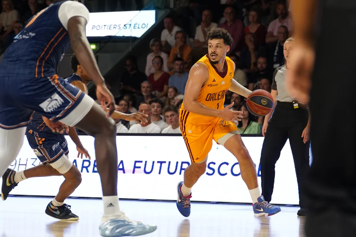 Un cinquième revers en six matches, à Poitiers, pour Orléans Loiret Basket qui poursuit sa chute