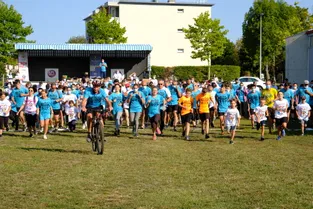200 participants ont couru, marché et franchi les obstacles pour la bonne cause à Issoire