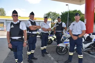 Des motards CRS en renfort dans la zone police du Puy-de-Dôme