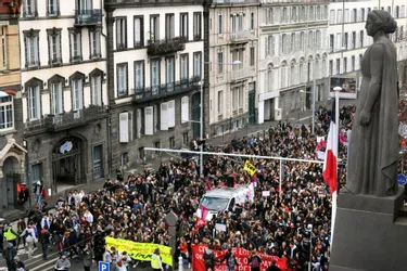 Forte mobilisation, hier, avec près de 3.000 étudiants dans la rue contre le projet de loi Travail