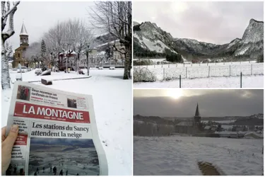 La neige est de retour ! Les plus belles photos des internautes de La Montagne