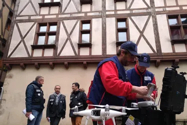 Incendie rue de la boucherie à Limoges : un drone pour aider l'enquête judiciaire