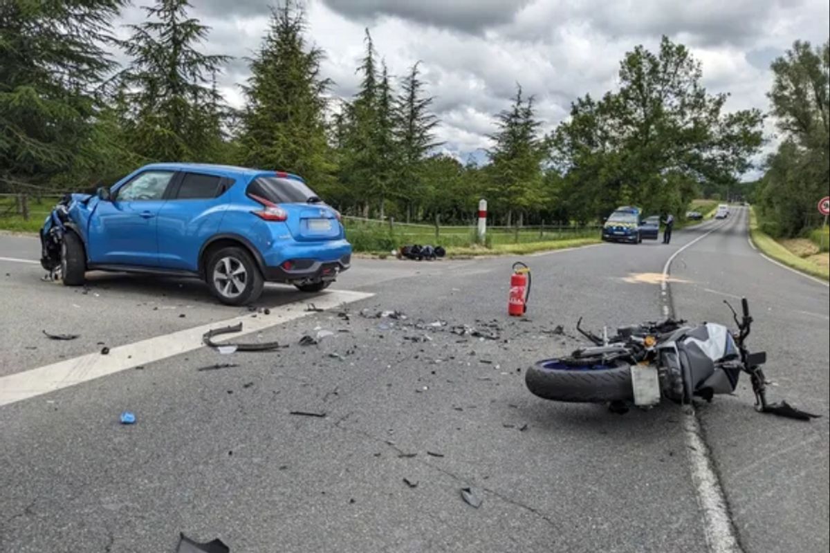 Accident Moto Maroc Avril 2024