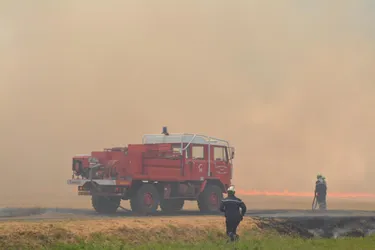 Cinq hectares de cultures brûlés en Creuse